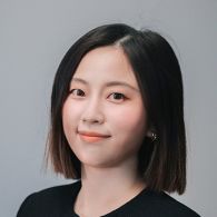 Smiling young asian woman