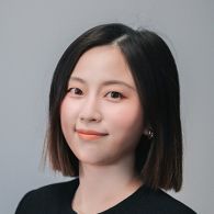 Smiling young asian woman